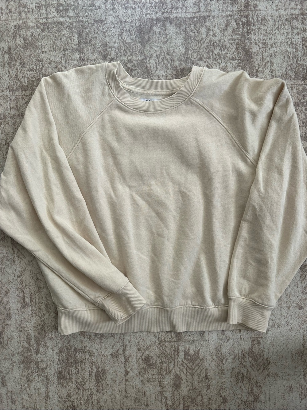 Old Navy Crewneck Sweatshirt - Cream